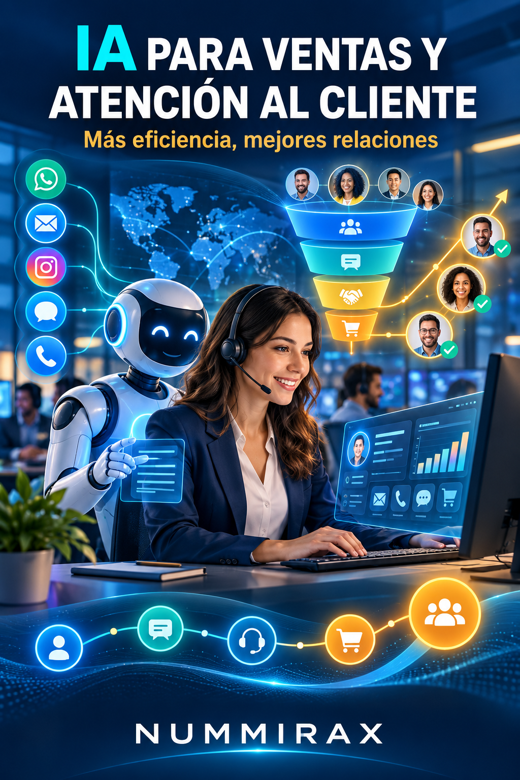 Portada IA para ventas y atención al cliente